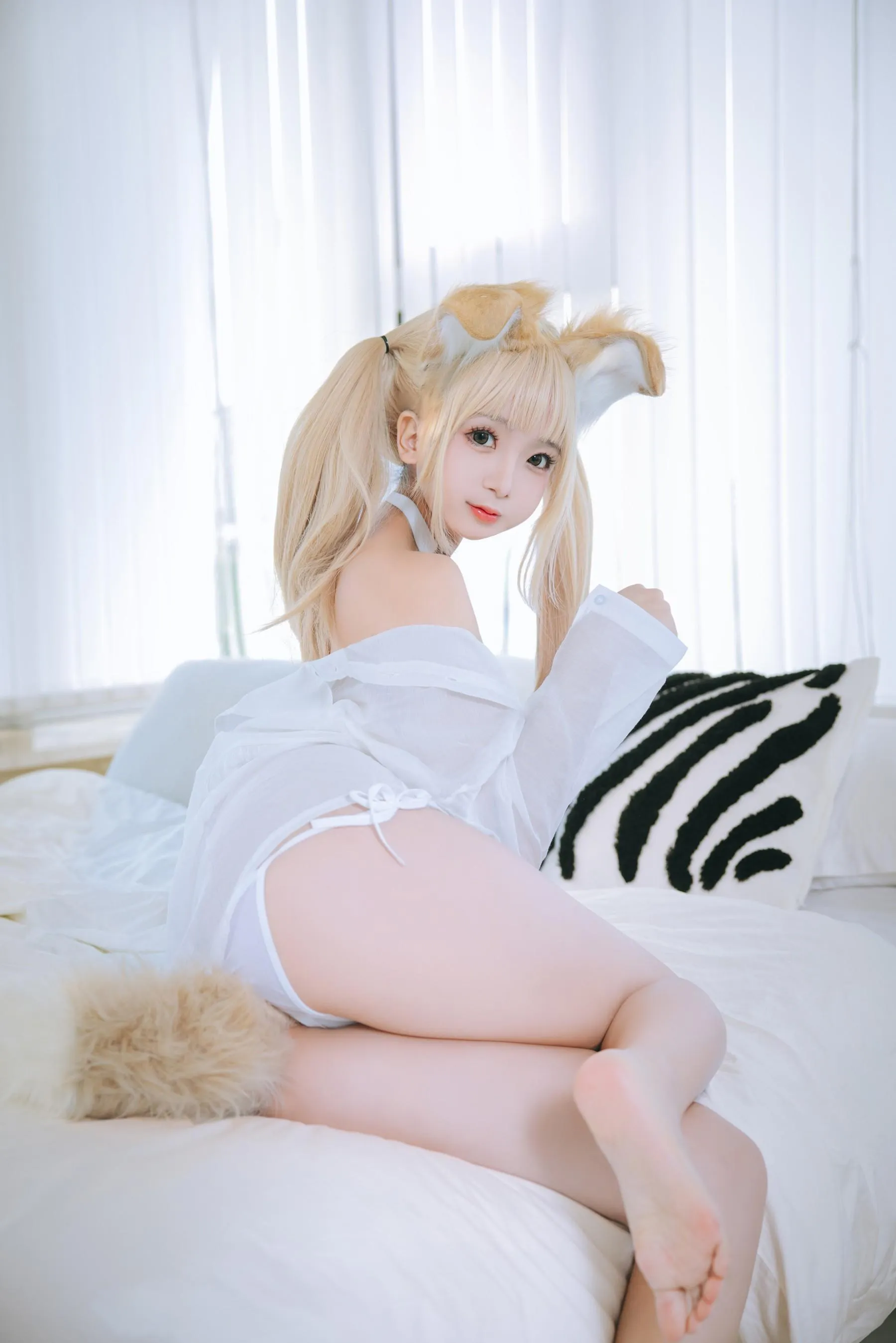 日奈娇 – NO.67 衬衫小狗 [50P]插图6